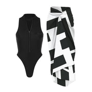 Ash UV Protection one piece Swimwear for Women