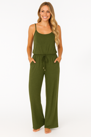 Women's suspenders jumpsuit