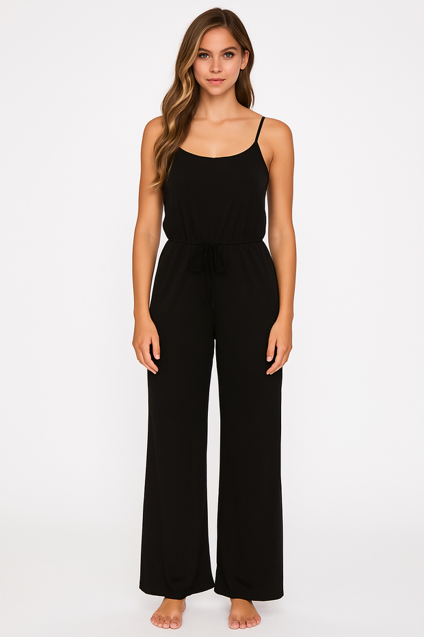 Women's suspenders jumpsuit